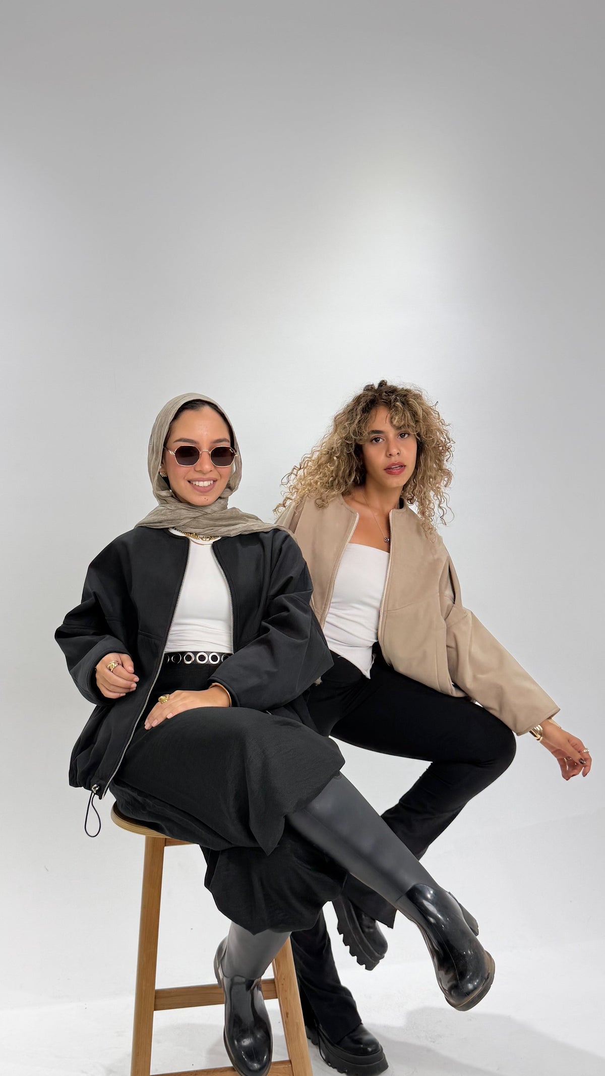 Flair Black Jacket 2&1