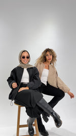 Flair Black Jacket 2&1