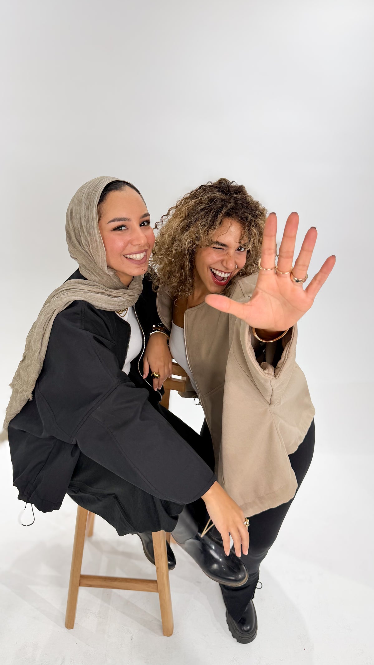 Flair Black Jacket 2&1