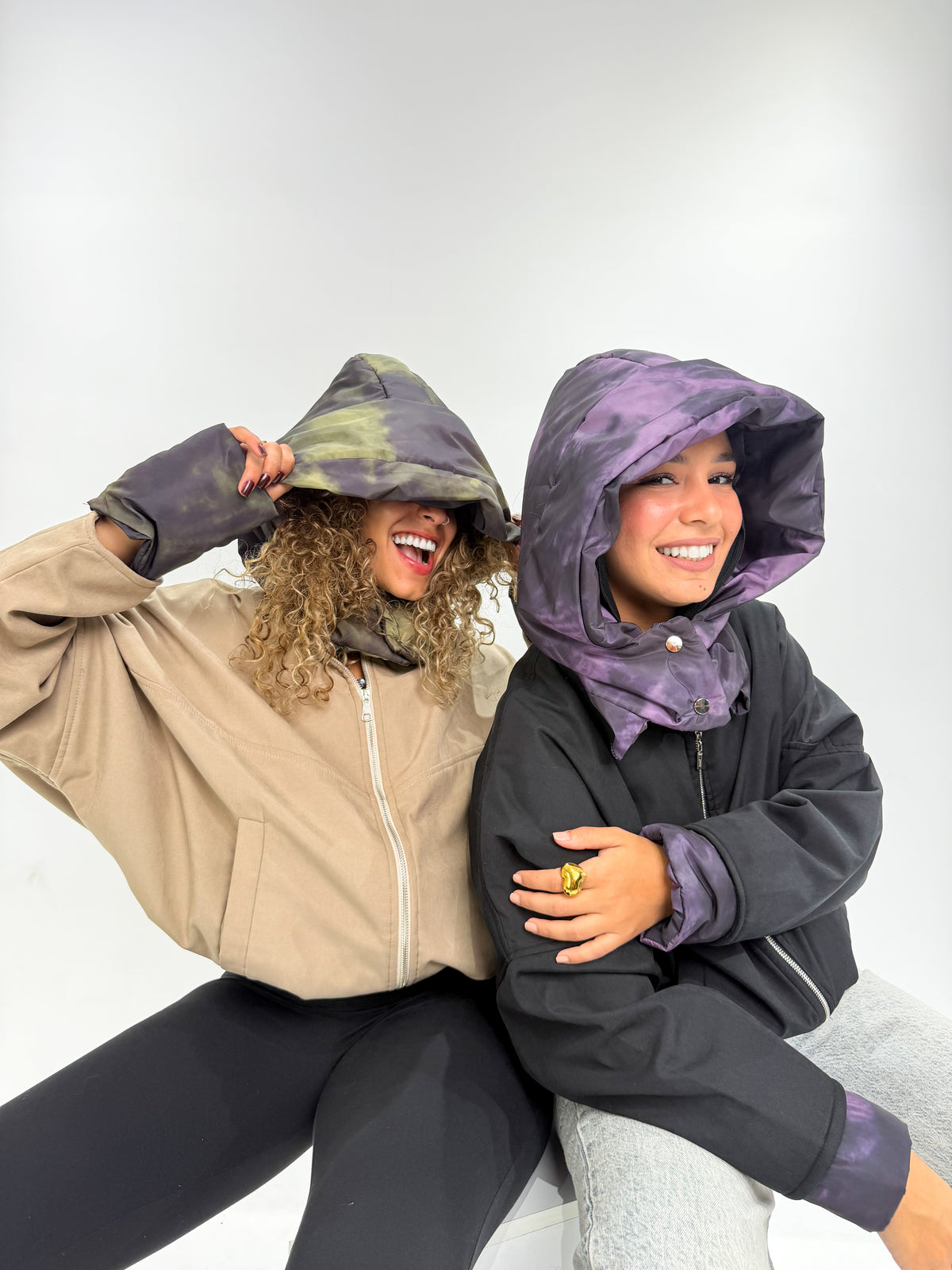 Flair Black Jacket 2&1