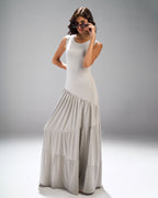 Silver Flame Dress