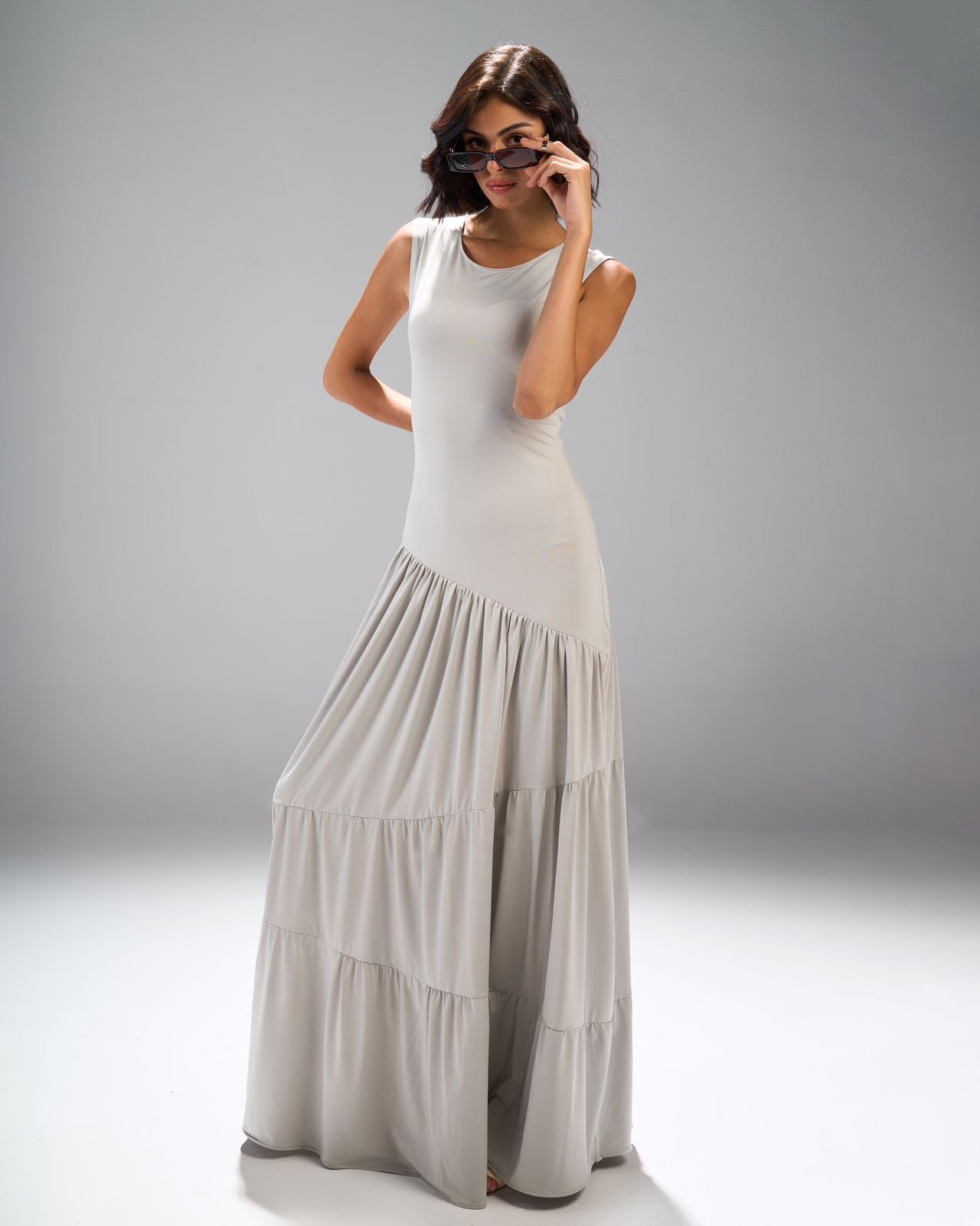Silver Flame Dress