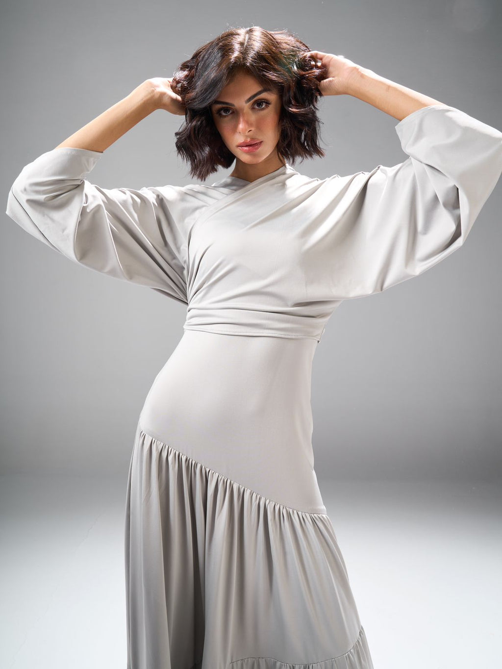Silver Flame Dress