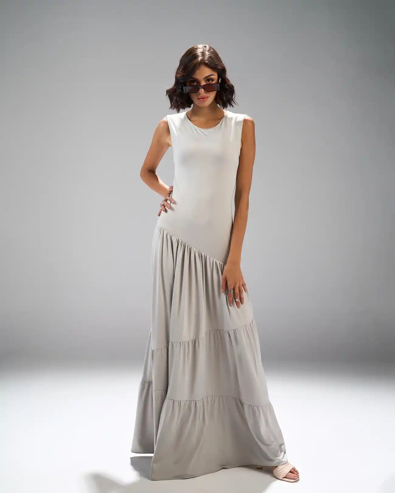 Silver Flame Dress