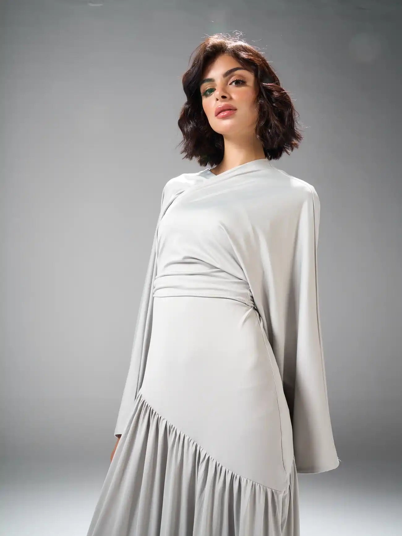 Silver Flame Dress