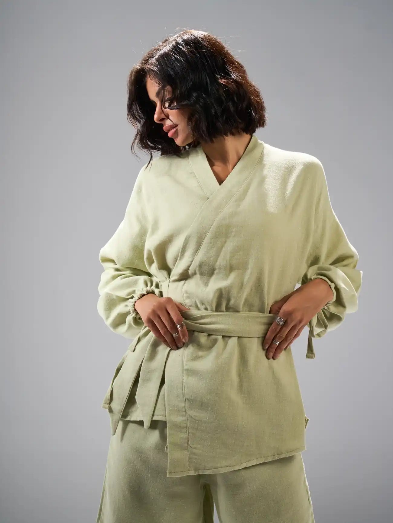 Olive Suit