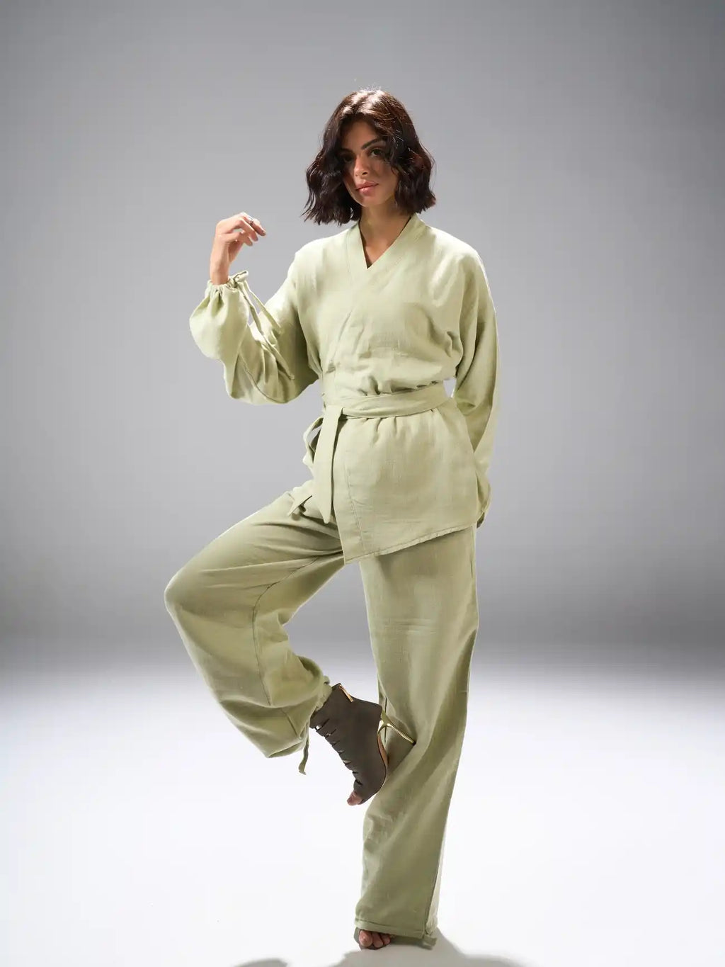 Olive Suit