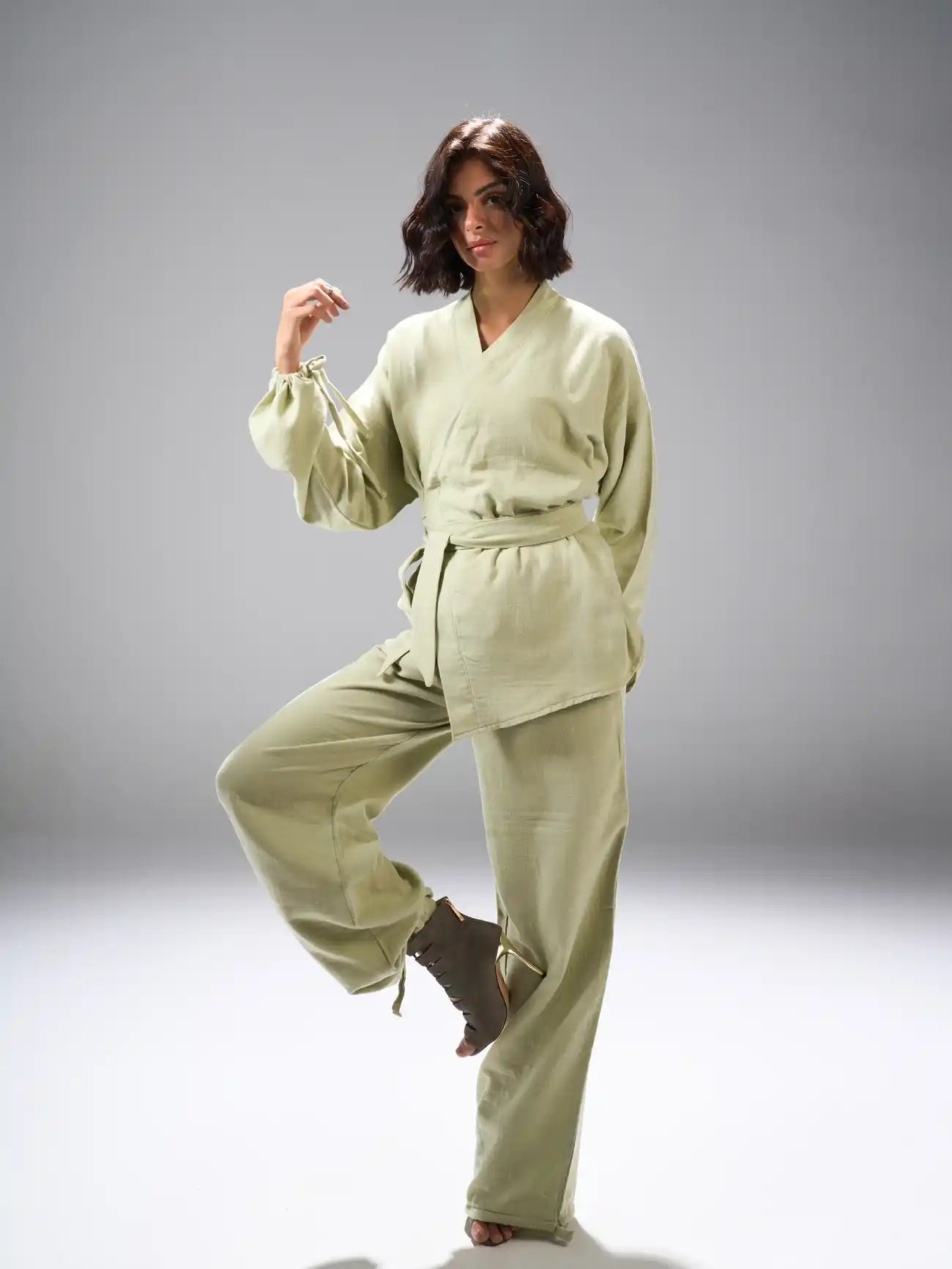 Olive Suit