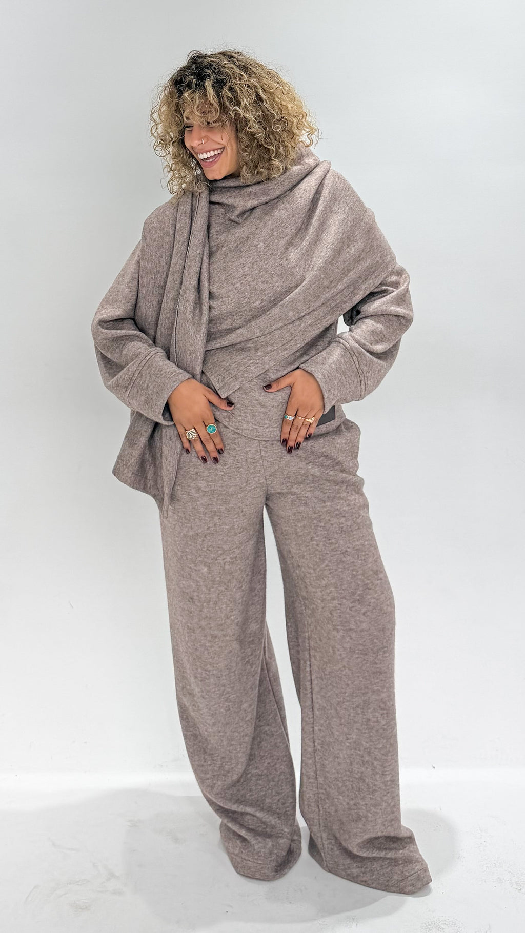 Glow Coffe Suit