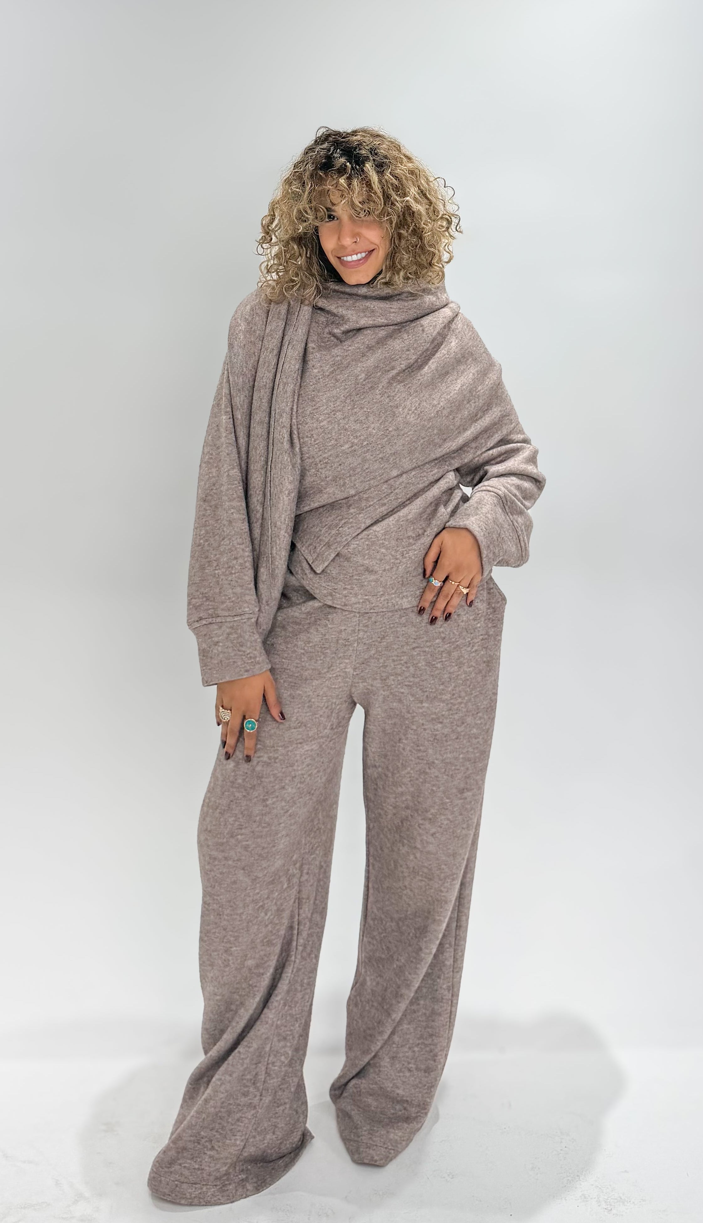 Glow Coffe Suit
