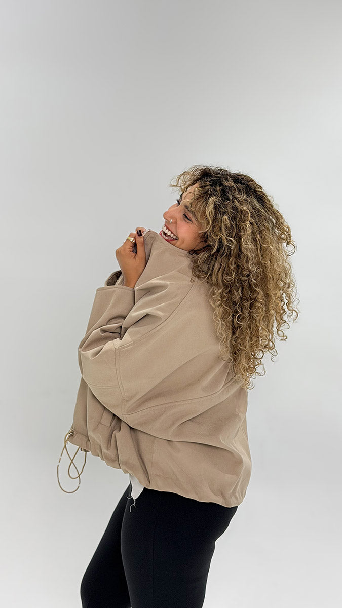 Flair Beige Jacket 2&1
