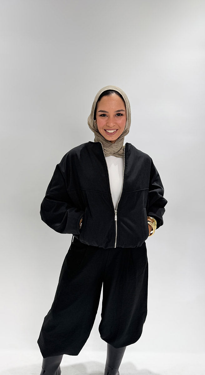 Flair Black Jacket 2&1