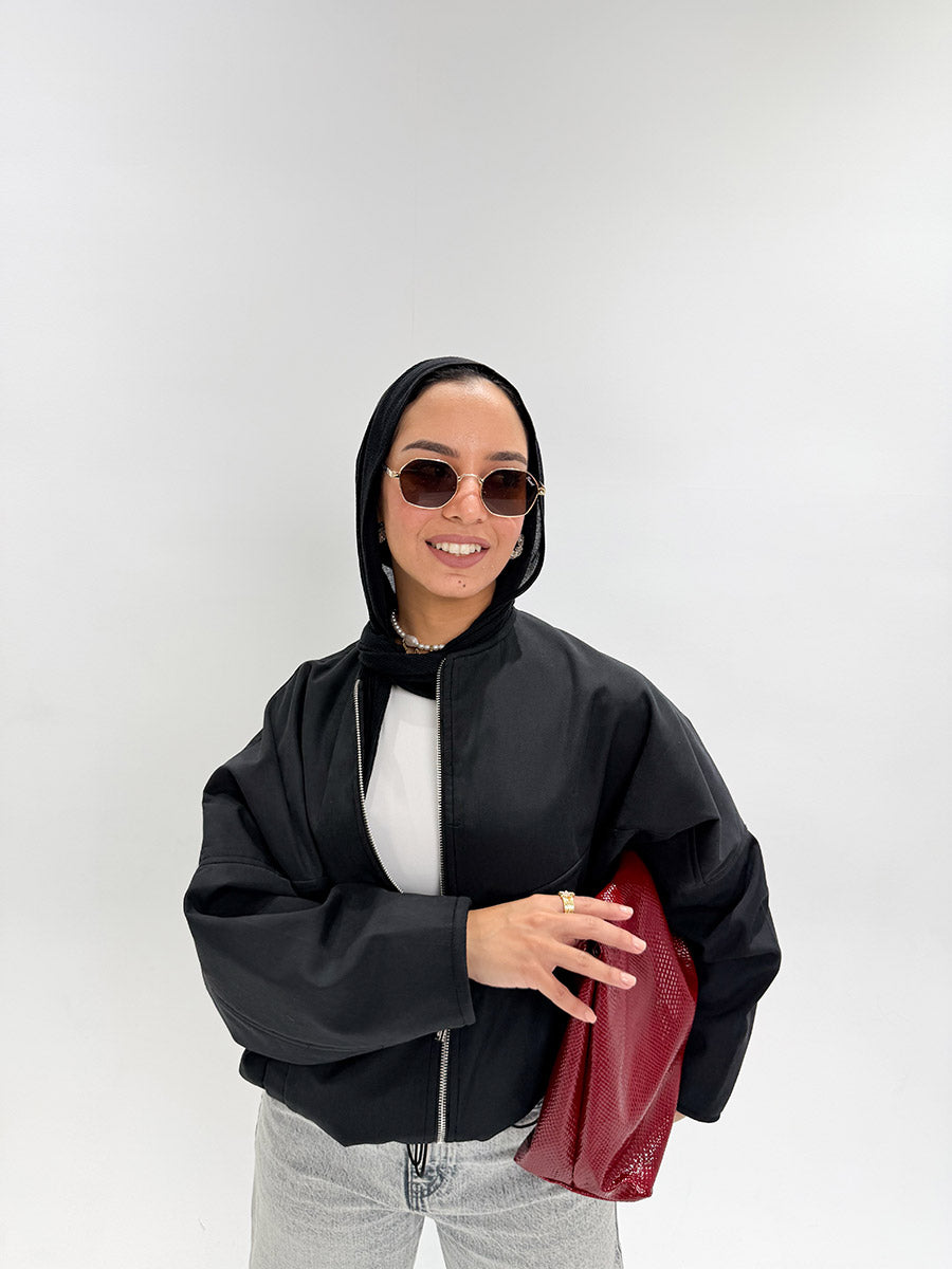 Flair Black Jacket 2&1