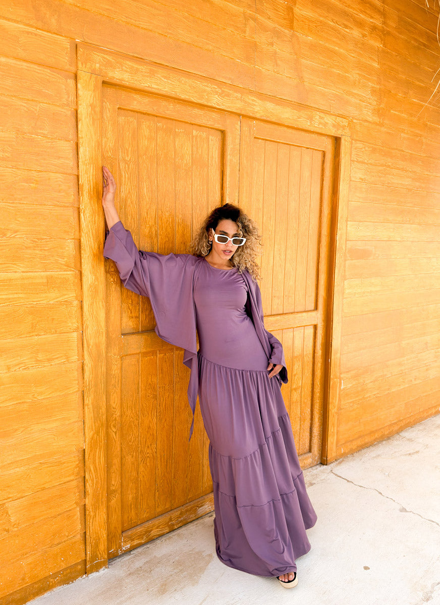 Purple Flame Dress
