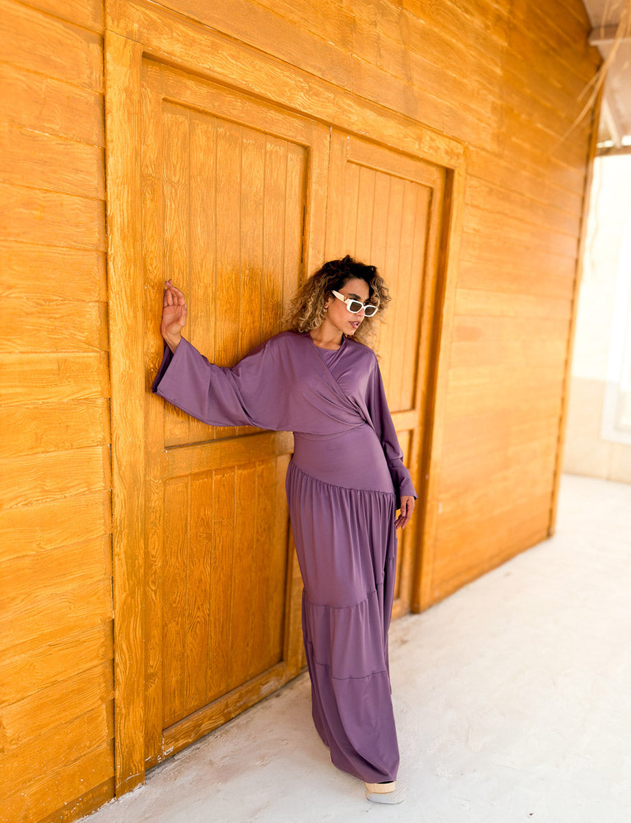 Purple Flame Dress