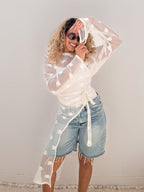 White Sunray Blouse