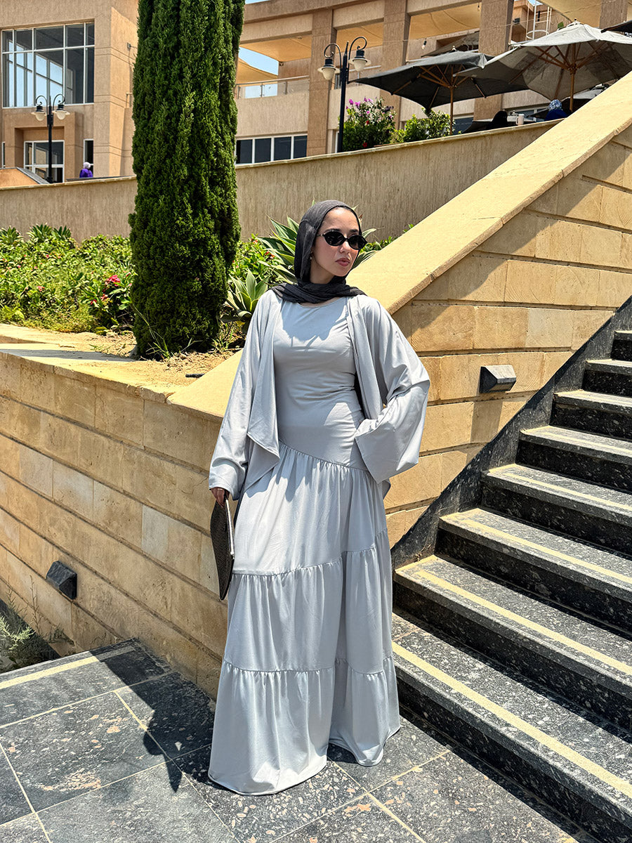 Silver Flame Dress